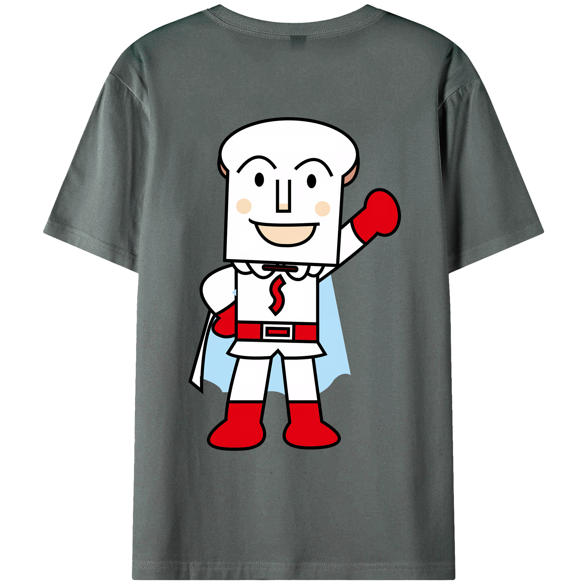 （画像用） アンパンマン Anpanman 綿100％ メンズ半袖Tシャツ（バックプリント） 通気性